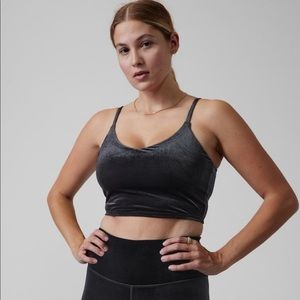 Athleta Elation Velvet Crop